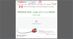 Desktop Screenshot of mediaok.pl