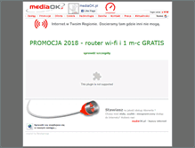 Tablet Screenshot of mediaok.pl